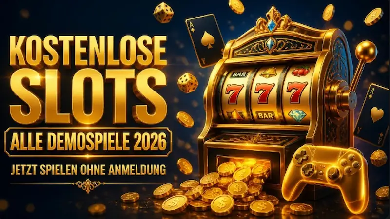 Kostenlose Slots 2026: Alle Spielautomaten kostenlos im Demo-Modus testen